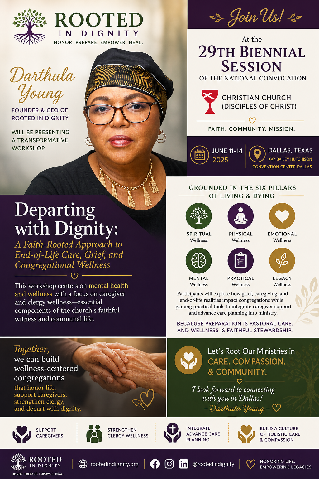 Departing with Dignity: A Faith-Rooted Approach to End-of-Life Care, Grief, and Congregational Wellness